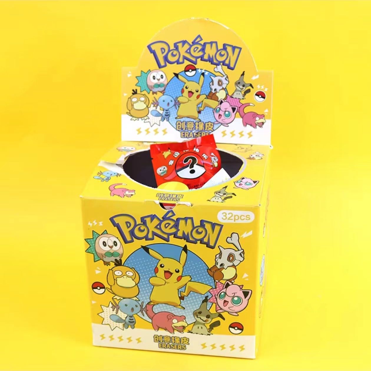 Pokemon Blind Bag Eraser Surpr - Party Favor Bag recension och pris