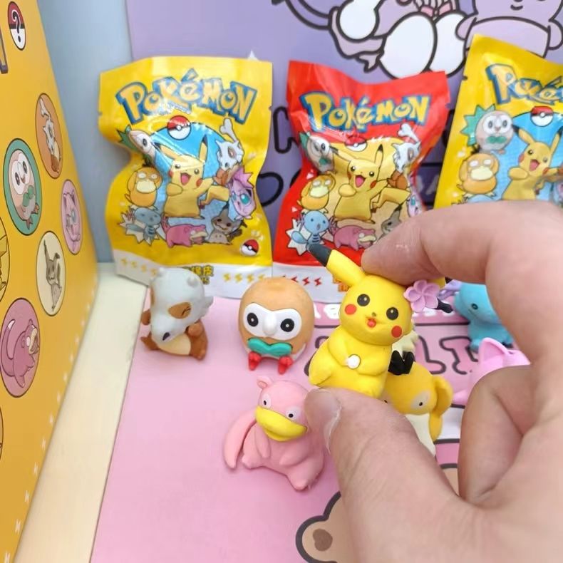Pokemon Blind Bag Eraser Surpr - Party Favor Bag recension och pris