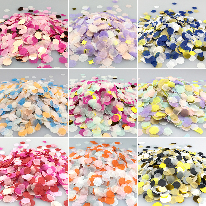 1000pcs/bag 1cm Paper Confetti - Confetti Cannon Tube recension och pris