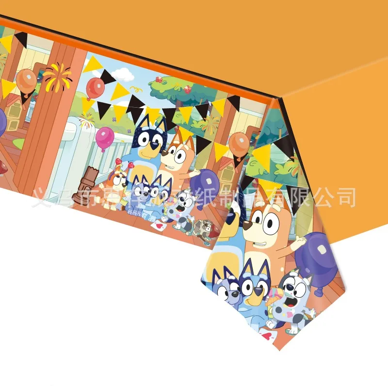 New Bluey Tablecloth Birthday  - Table Cloth Disposable recension och pris