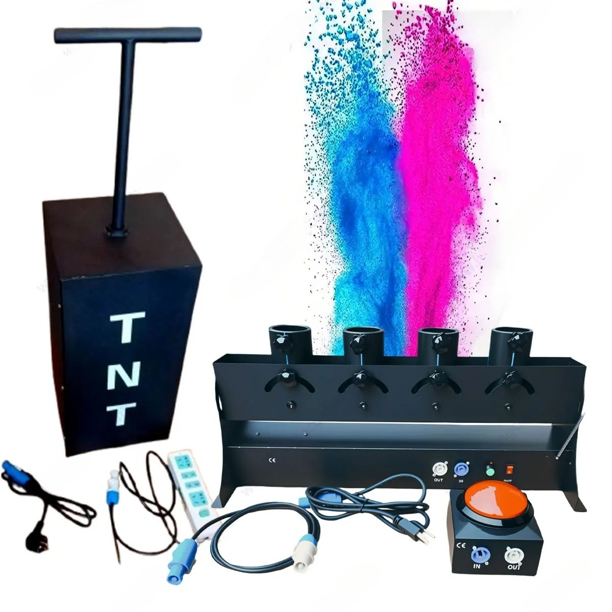 Baby Shower TNT Electronic Spr - Confetti Cannon Tube recension och pris