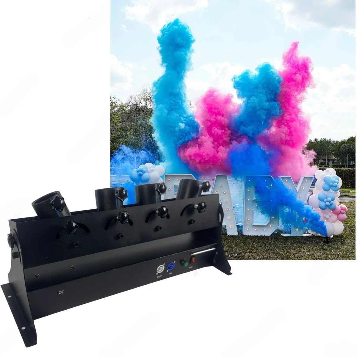 Baby Shower TNT Electronic Spr - Confetti Cannon Tube recension och pris