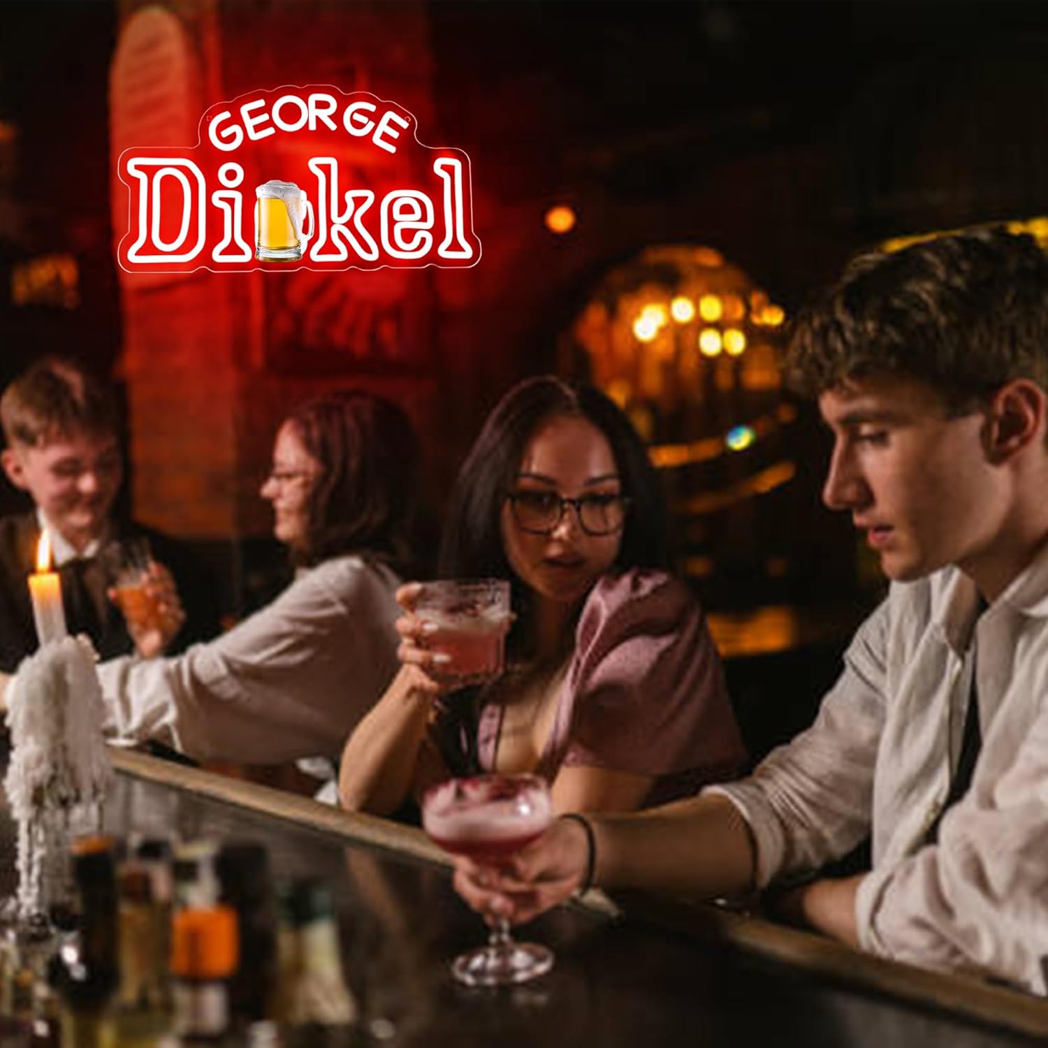 Whisky Neon Sign Business Art  - Neon Sign Party recension och pris