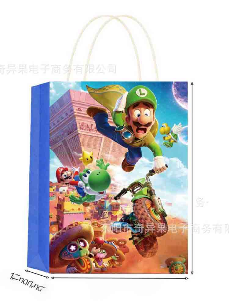 12/16pcs New Super Mario birth - Party Favor Bag recension och pris