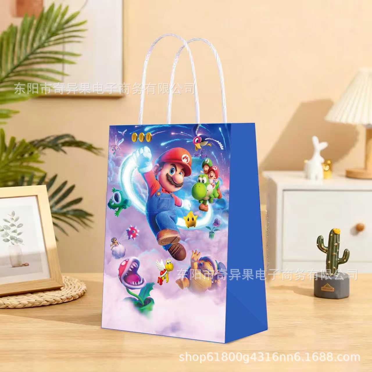 12/16pcs New Super Mario birth - Party Favor Bag recension och pris