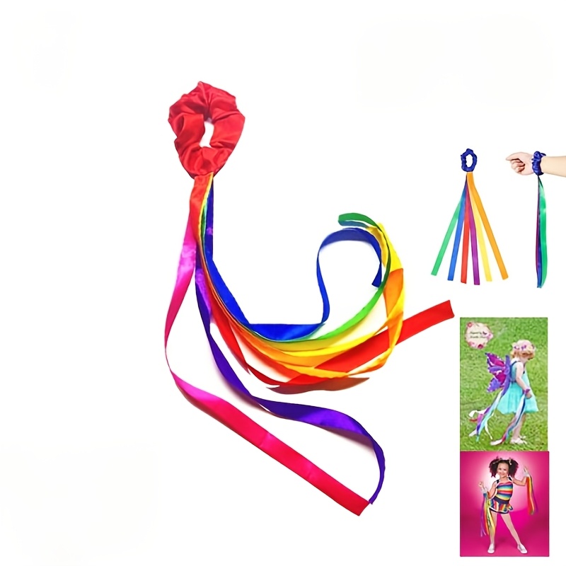 Rainbow Waving Ribbons, Dance  - Confetti Cannon Tube recension och pris