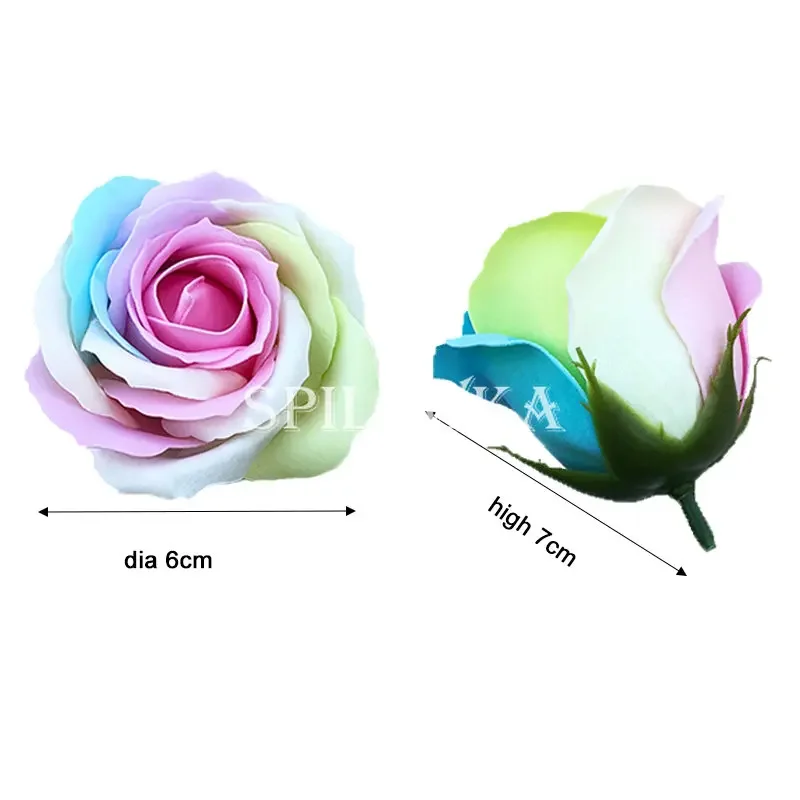 Spilewka 6X7cm Colorful Rose A - Event Party recension och pris