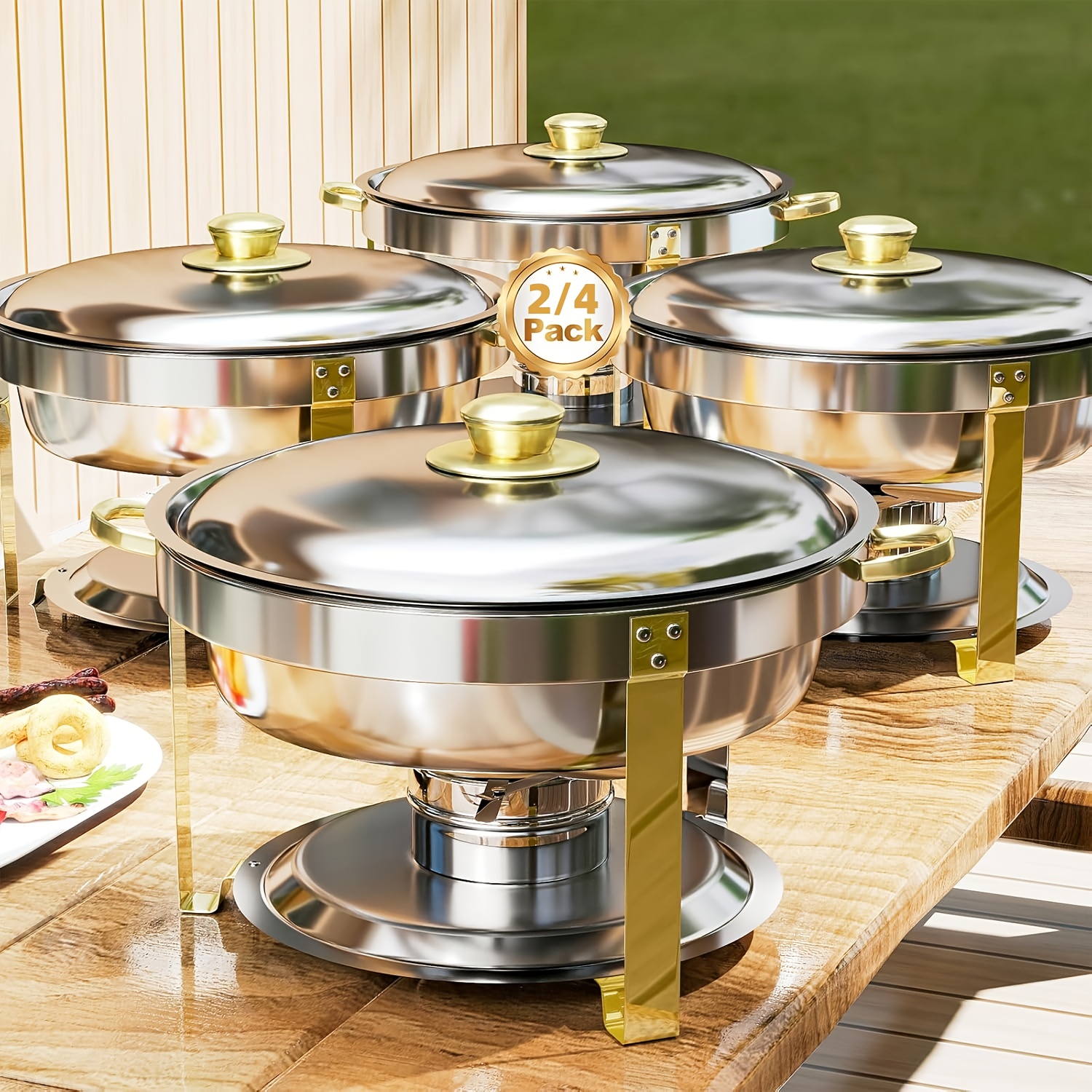 6/9QT Chafing Dishes For Buffe - Event & Party Supply Photos recension och pris
