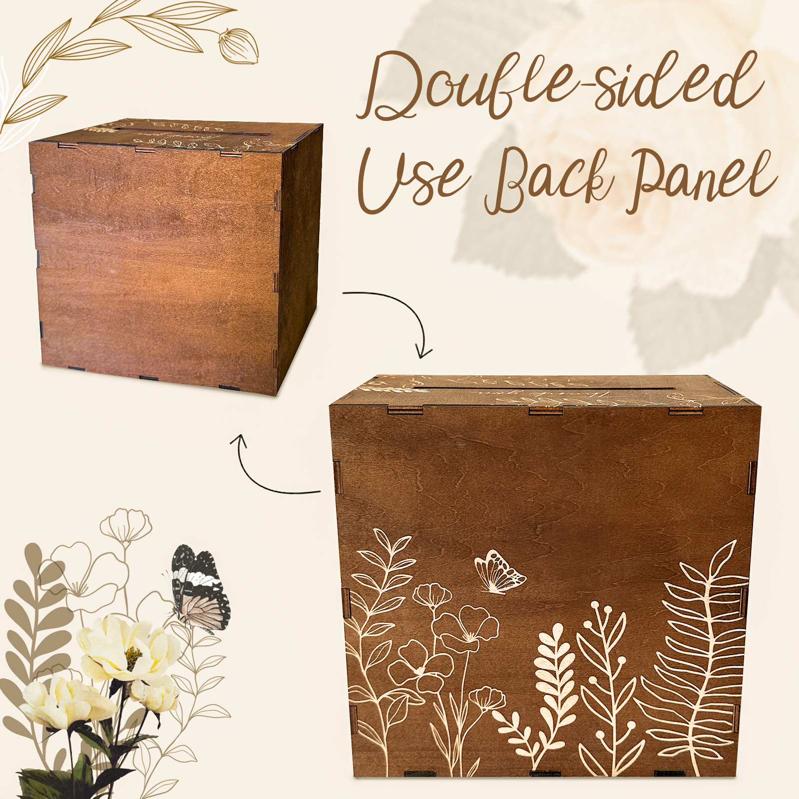 OurWarm Heart Window Card Box, - Event Party Box recension och pris